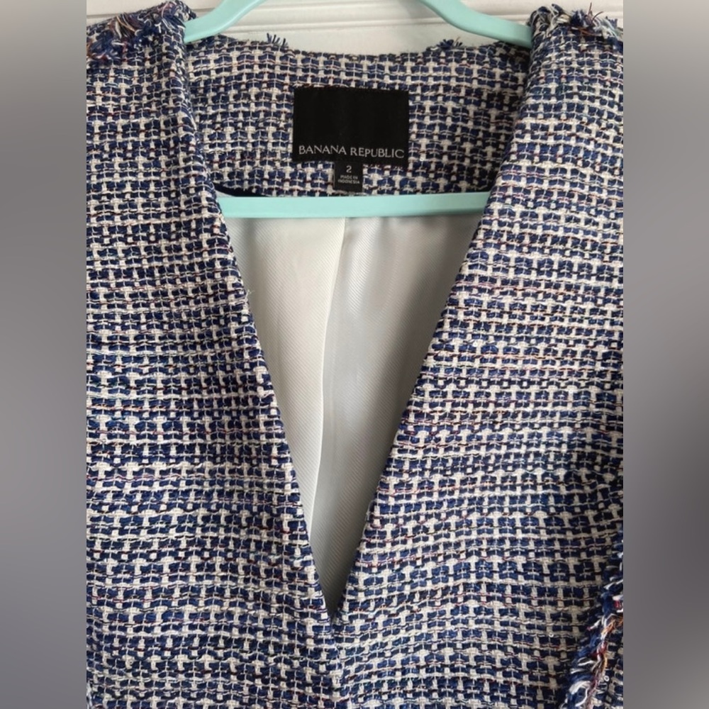 Banana republic fitted blazer